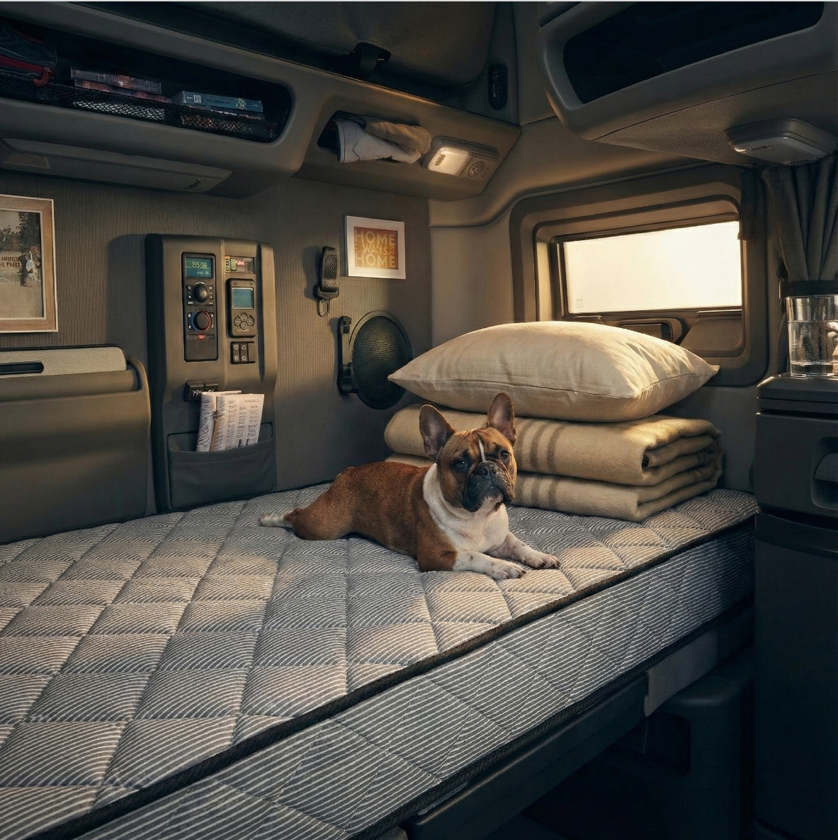 The Maverick — 7" High Density Foam Semi Truck Mattress
