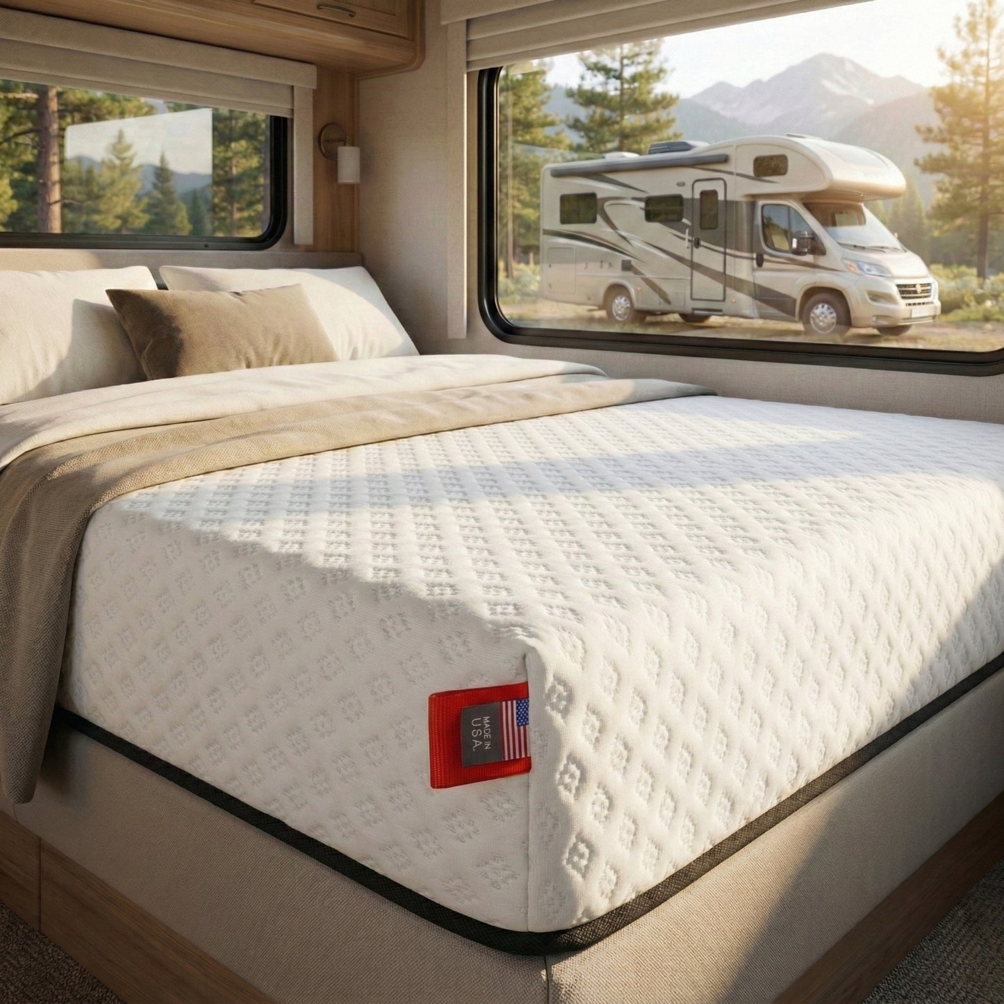 The Ranger — 8" & 10" Three-Layer AquaSoft Memory Foam RV & Camper Mattress