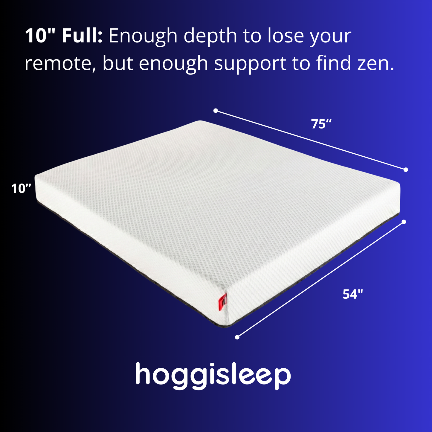 The Verona — 8" & 10" Triple-Layer AquaSoft Memory Foam Home Mattress