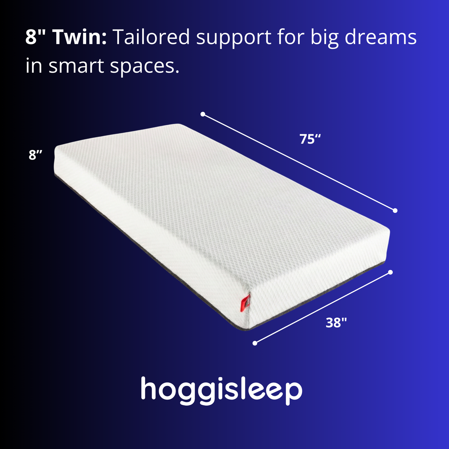 The Verona — 8" & 10" Triple-Layer AquaSoft Memory Foam Home Mattress