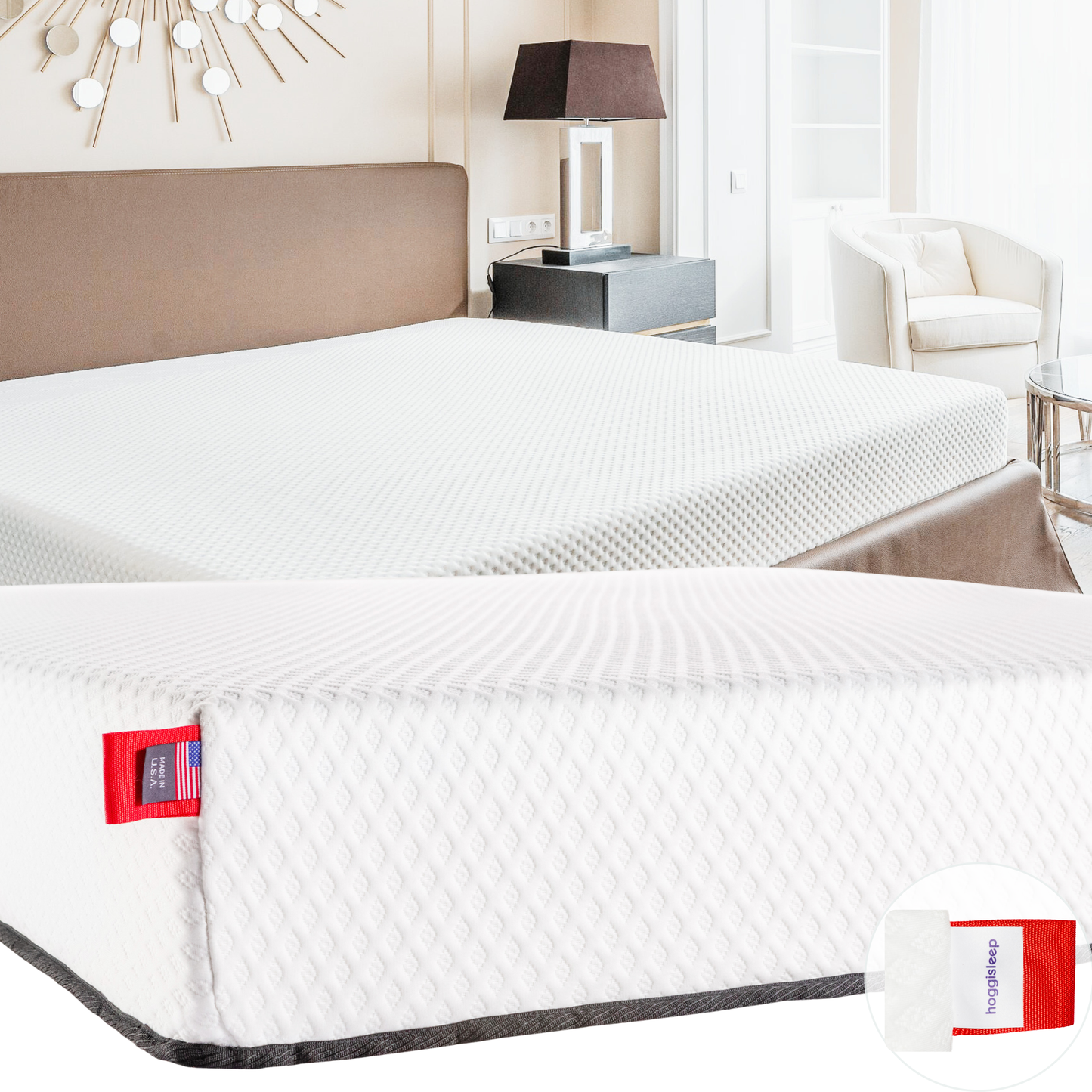 The Verona — 8" & 10" Triple-Layer AquaSoft Memory Foam Home Mattress