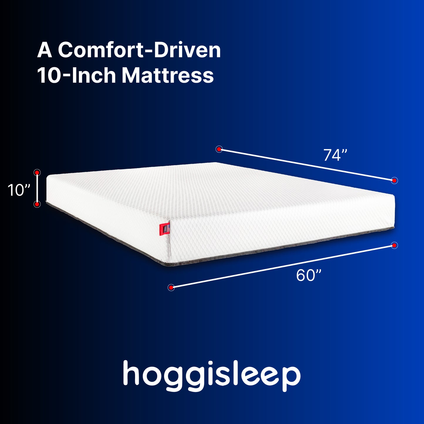 The Ranger — 8" & 10" Three-Layer AquaSoft Memory Foam RV & Camper Mattress