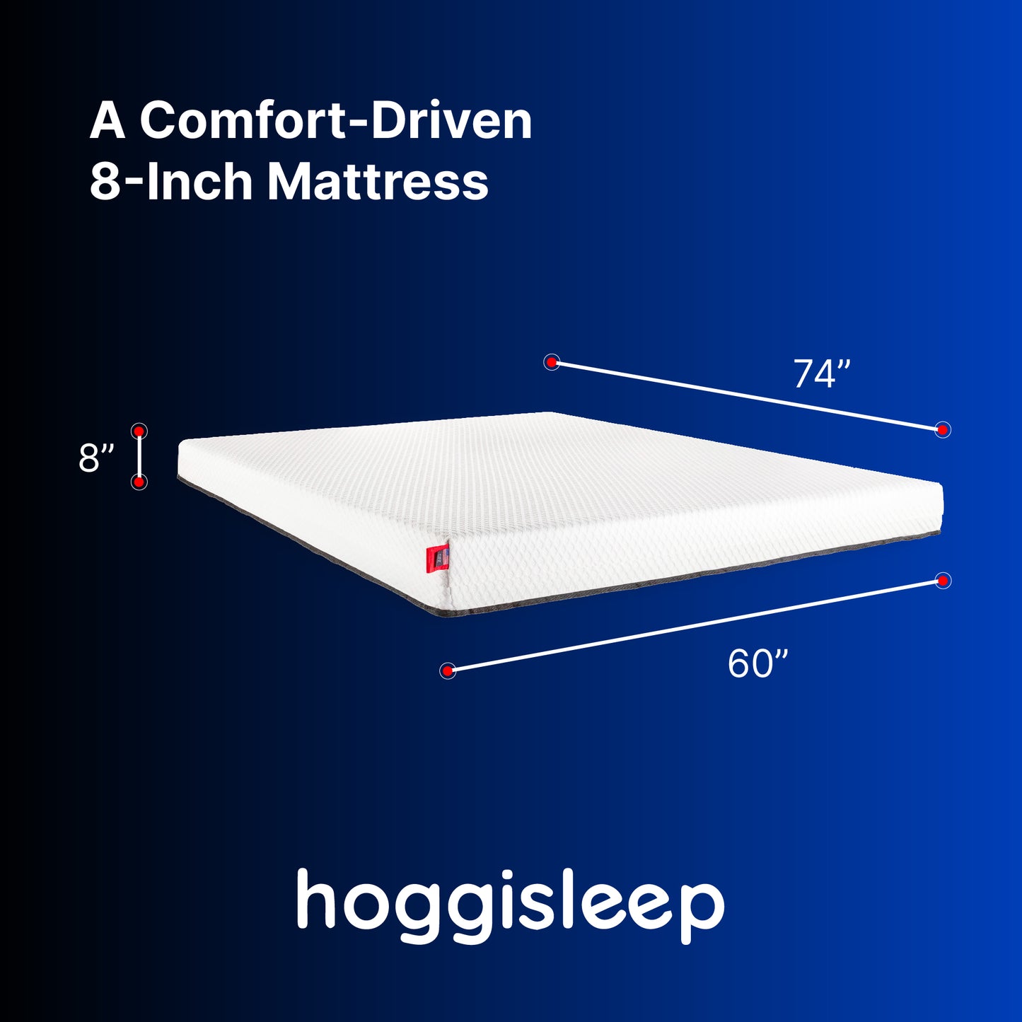The Ranger — 8" & 10" Three-Layer AquaSoft Memory Foam RV & Camper Mattress
