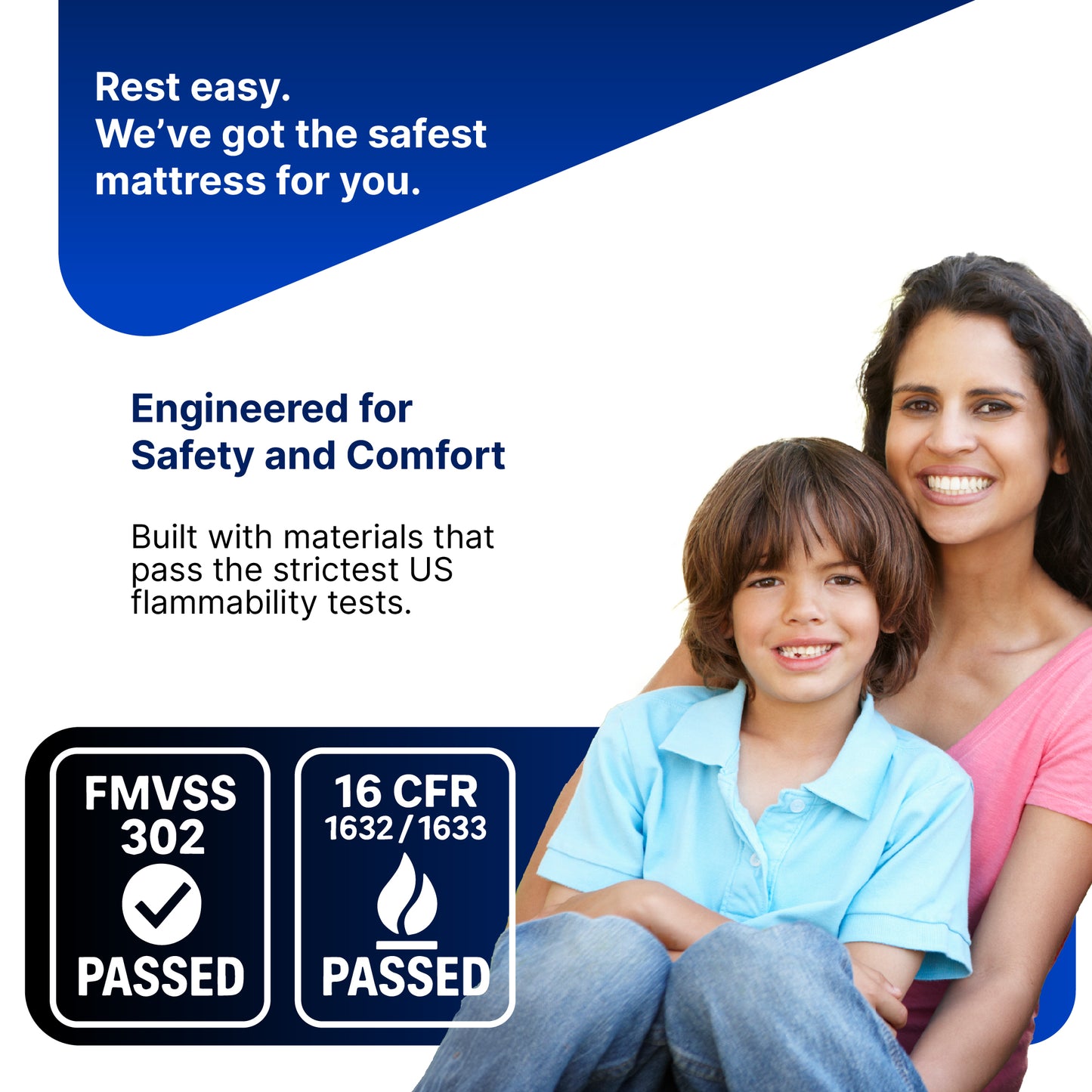 The Gladys — 4.5" AquaSoft Memory Foam Sleeper Sofa Mattress