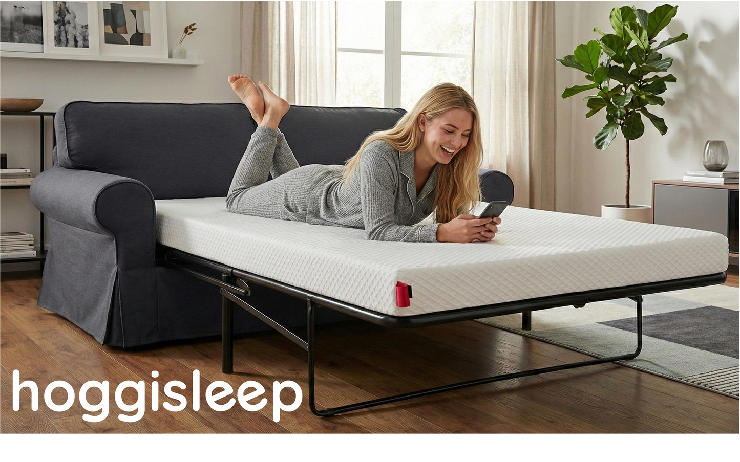 The Gladys — 4.5" AquaSoft Memory Foam Sleeper Sofa Mattress