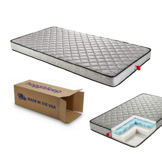 The Renegade — 7" AquaSoft Memory Foam + HD Foam Semi Truck Mattress